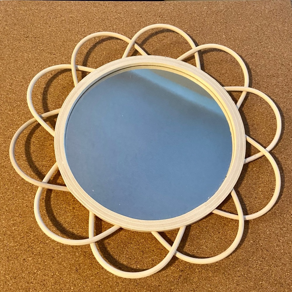 NWT Target Rattan Mirror